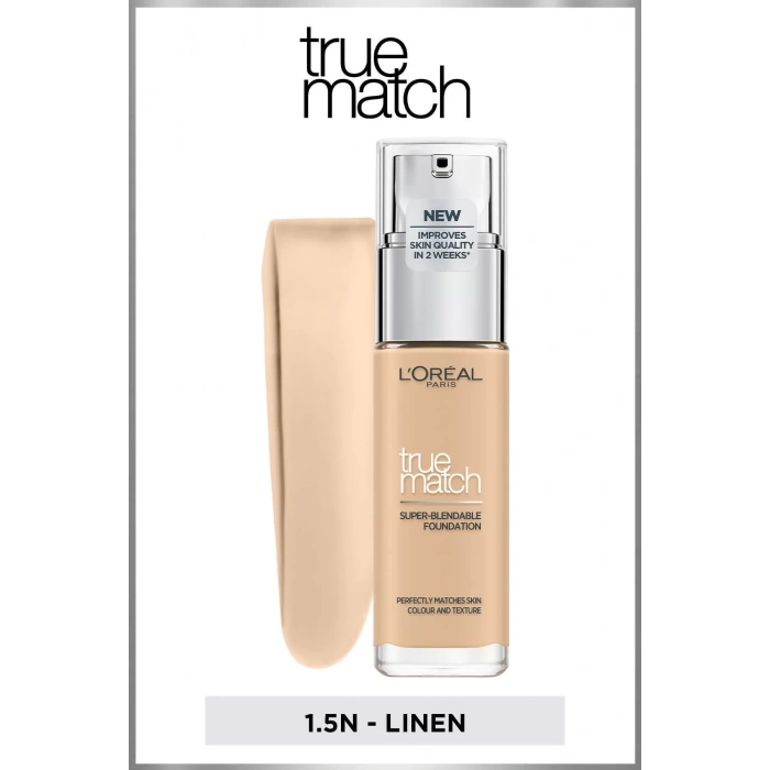 Loreal Paris True Match Bakım Yapan Fondöten 1.5 Linen