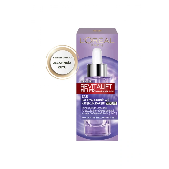 Loreal Paris Revitalift Filler %1.5 Saf Hyaluronik Asit Kırışıklık Karşıtı Serum - 30 ml