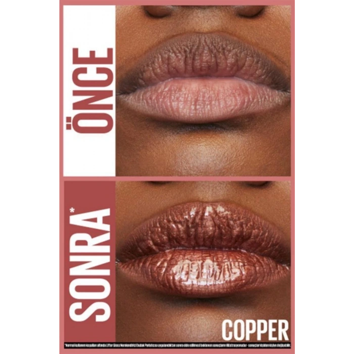 Maybelline New York Lifter Gloss Nemlendirici Dudak Parlatıcısı - 017 Copper