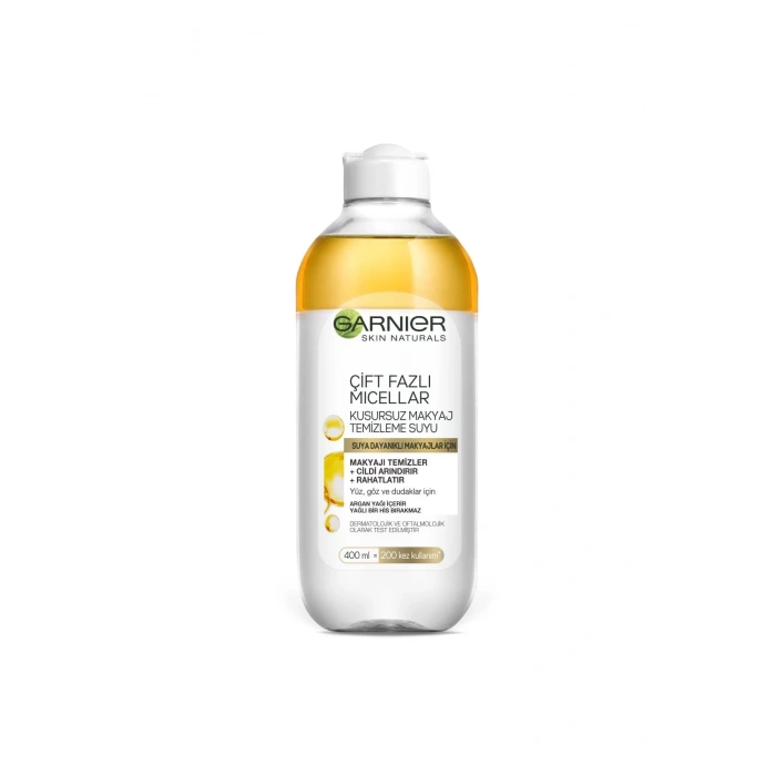Garnier Çift Fazlı Micellar Kusursuz Makyaj Temizleme Suyu 400 ml