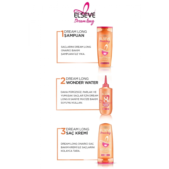 ELSEVE Dream Long Wonder Water Mucize Bakım Suyu 200 ml