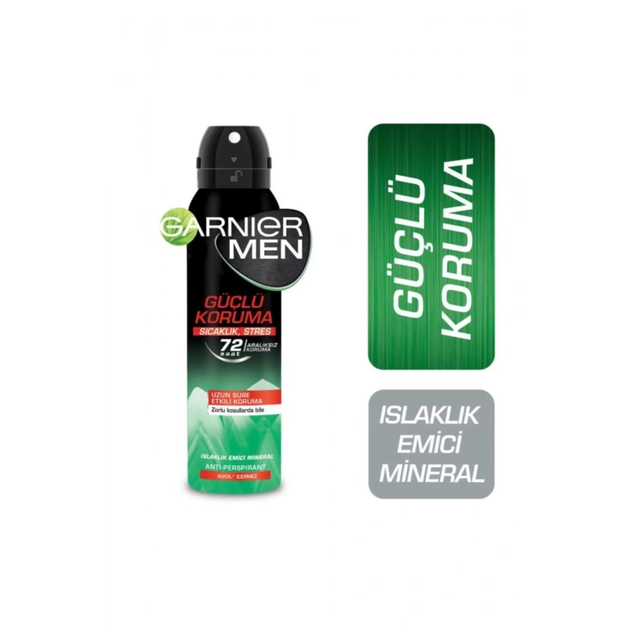 Garnier Men Güçlü Koruma Aerosol Deodorant