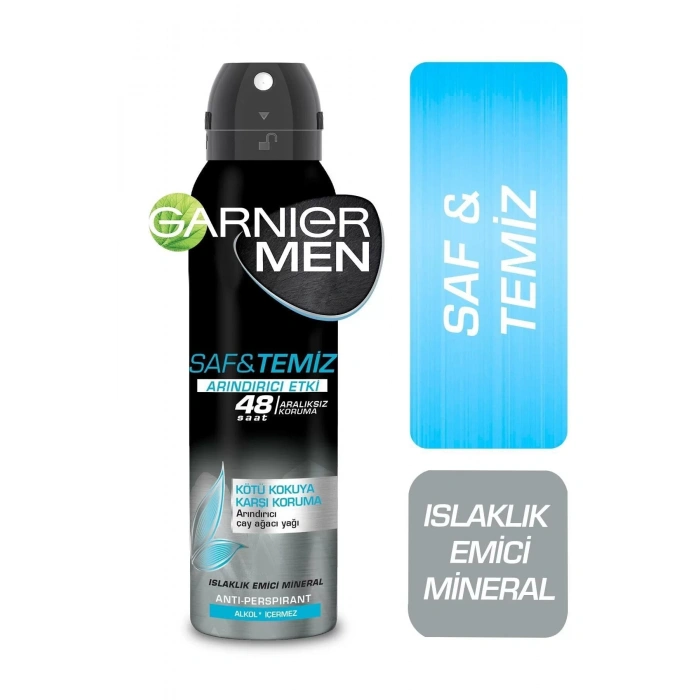 Garnier Men Saf Ve Temiz Aerosol