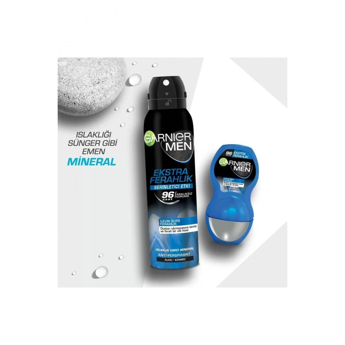 Garnier Men Ekstra Ferahlık Aerosol Deodorant 150 ml