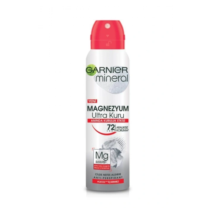 Garnier Mineral Magnezyum Ultra Kuru Sprey Deodorant