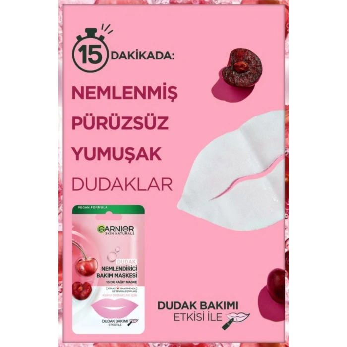 Garnier Dudak Nemlendirici Bakım Maskesi
