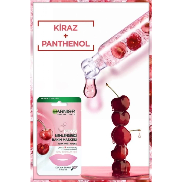 Garnier Dudak Nemlendirici Bakım Maskesi