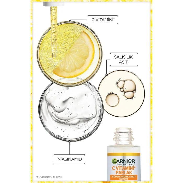 Garnier C Vitamini Parlak Süper Aydınlatıcı Serum 30 ml