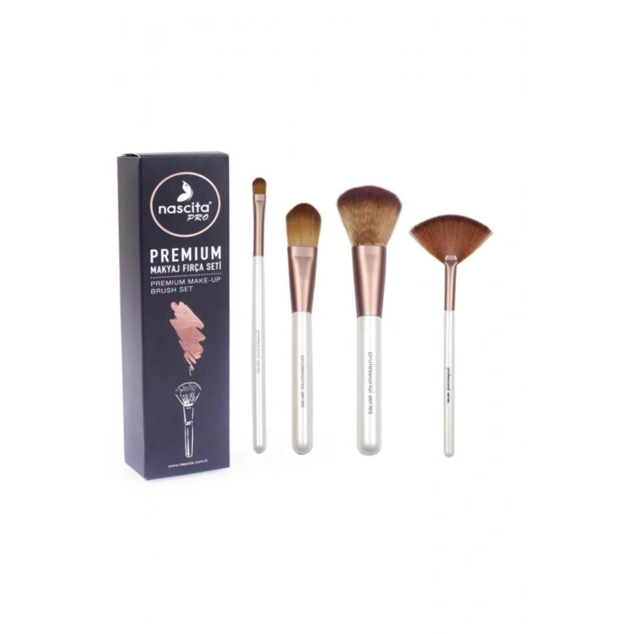 nascita 4lü Günlük Makyaj Fırça Seti