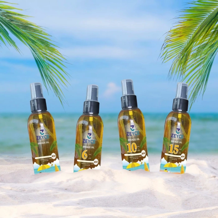 Zeyce Zeytinyağlı Koruyucu Ve Bronzlaştırıcı Güneş Yağı 200 ml, spf 15