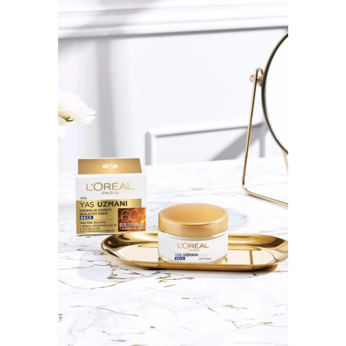Loreal Paris Yaş Uzmanı 60 + Kırışıklık Karşıtı Besleyici Gündüz & Gece Kremi Seti