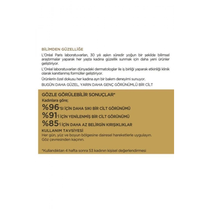 Loreal Paris Yaş Uzmanı 40+ Kırışıklık Karşıtı Nemlendirici Krem 50 ml