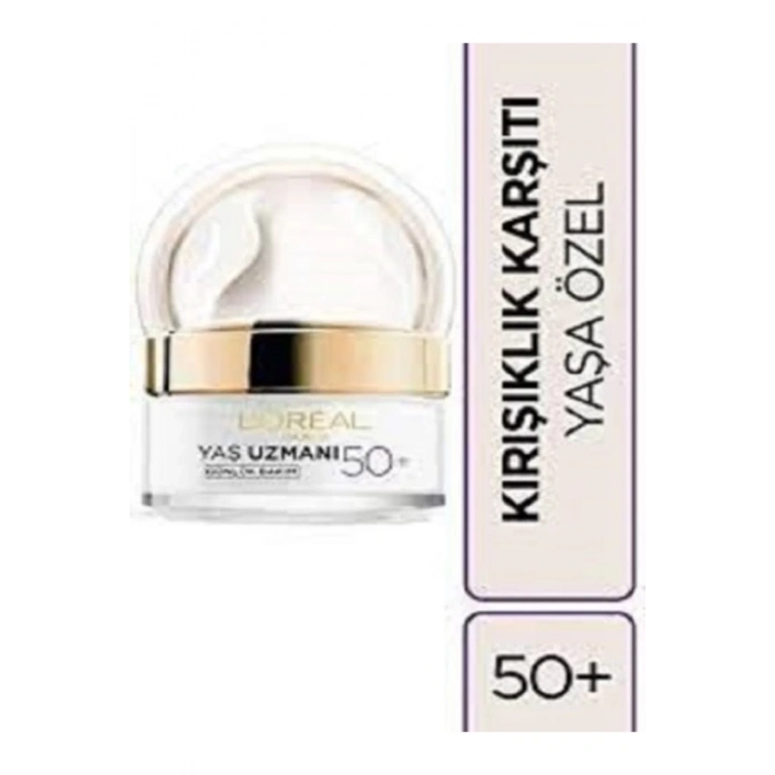 Loreal Paris Yaş Uzmanı 50 Kırışıklık Karşıtı Sıkılaştırıcı Gündüz Bakım Kremi
