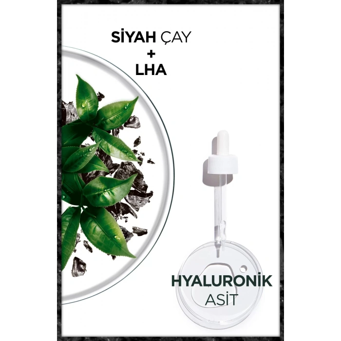 Garnier Skin Naturals Kömürlü Kağıt Yüz Maskesi Siyah Çay