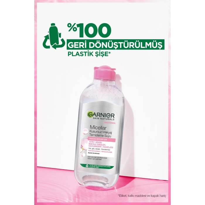Garnier 2li Micellar Kusursuz Makyaj Temizleme Suyu 400 ml