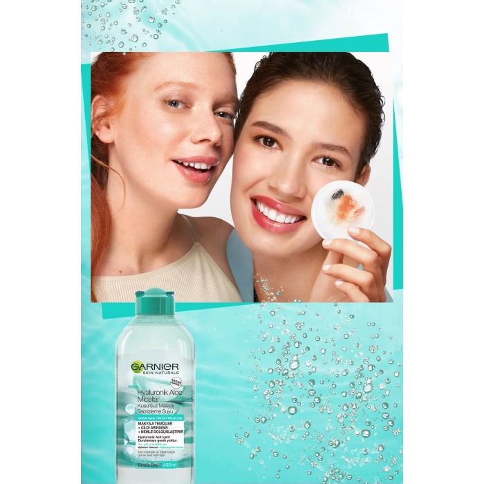 Garnier Hyaluronik Aloe Micellar Kusursuz Makyaj Temizleme Suyu 400 ml