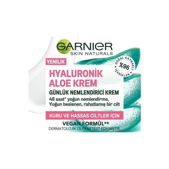 Garnier Hyaluronik Aloe Krem 50 ml
