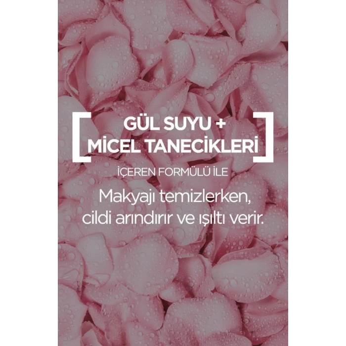 Garnier Micellar Gül Suyu Kusursuz Makyaj Temizleme & Işıltı 400 ml