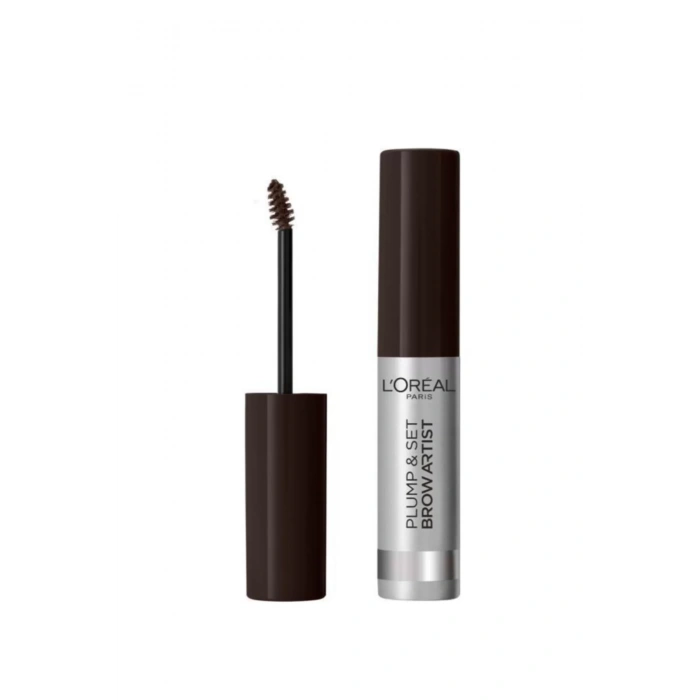 Loreal Paris Brow Artist Plump & Set Dolgun Görünüm Veren Kaş Sabitleyici Maskara - 109 Ebony Loreal