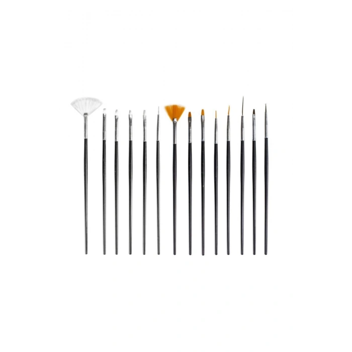 nascita 15li Siyah Tırnak Fırça Seti - 04