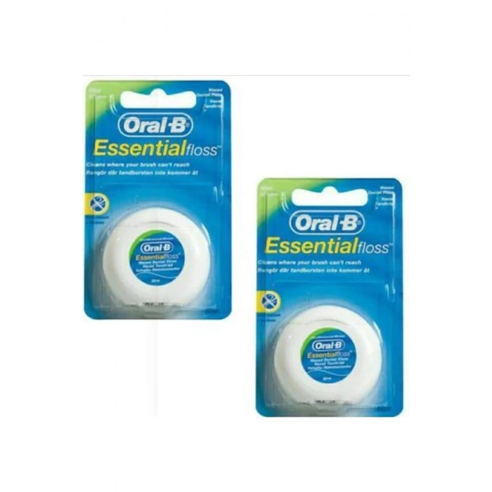 Oral-B 2 Adet Essential Floss Diş İpi 50 m
