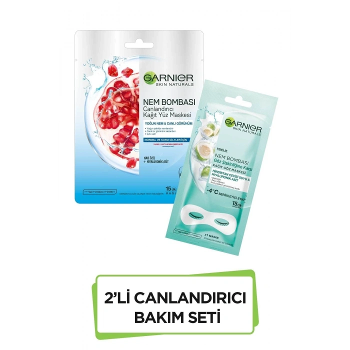 Garnier 2li Canlandırıcı Bakım Seti