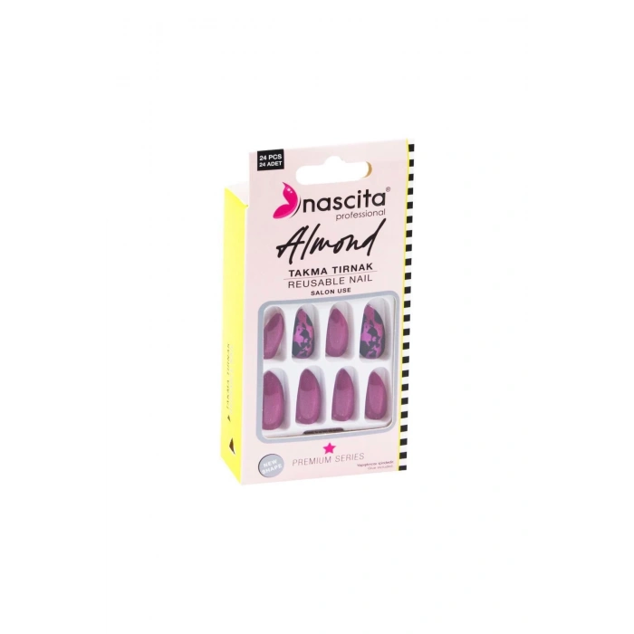 Nascita 24lü Almond Renkli Takma Tırnak - 150