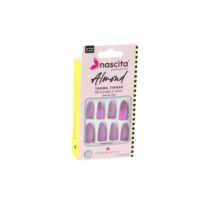 nascita 24lü Almond Renkli Takma Tırnak - 152
