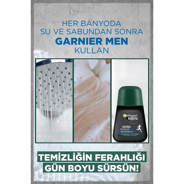 Garnier 3lü Men Ekstra Ferahlık Roll-On Seti