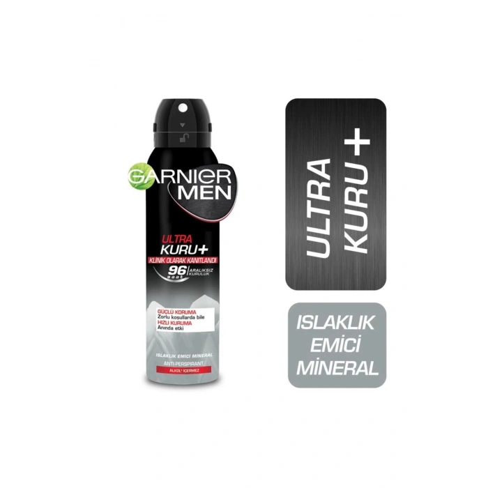 Garnier 3lü Men Ultra Kuru Aerosol Seti
