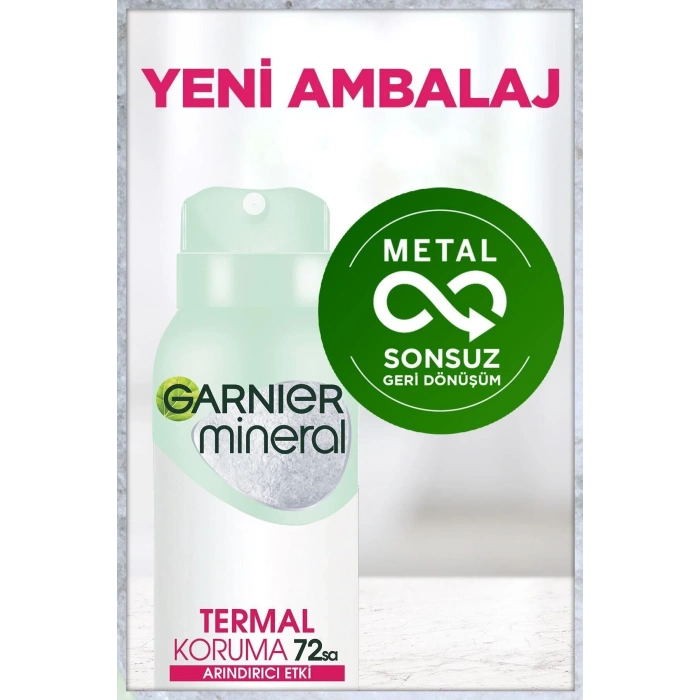 Garnier 5li Garnier Mineral Termal Koruma Sprey Deodorant Seti