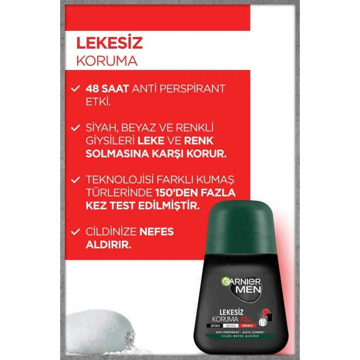 Garnier 5li Men Lekesiz Koruma Roll-On Seti
