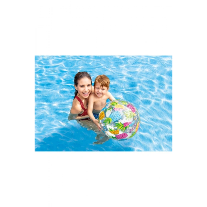 intex 59040 Şeffaf Sevimli Desenli Top 51 cm