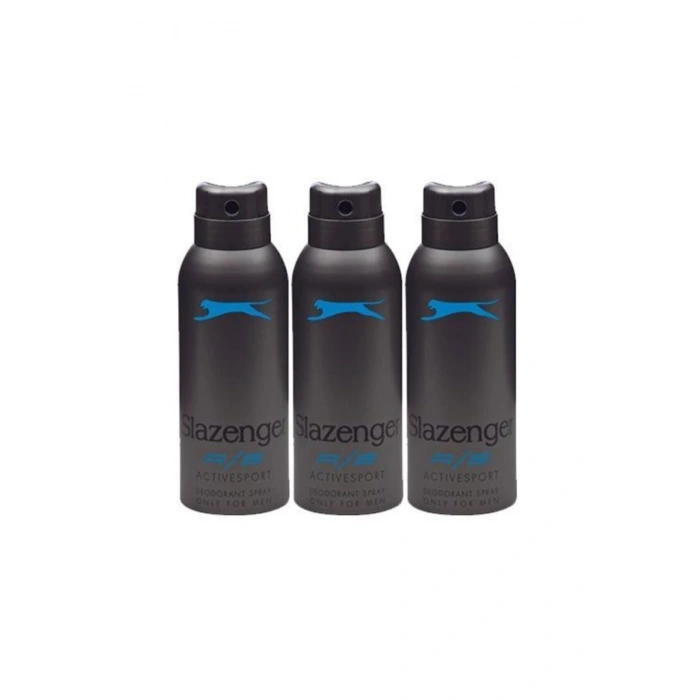 Slazenger Active Sport Erkek Deodorant Spray Mavi 150 ml / 3 Adet