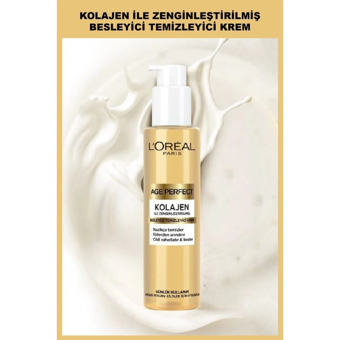 Age Perfect Kolajen İle Zenginleştirilmiş Besleyici Temizleyici Krem
