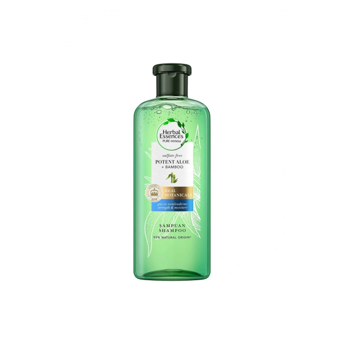 Herbal Essences Aloe Gücü Bambu Sülfatsız Şampuan 380 ml