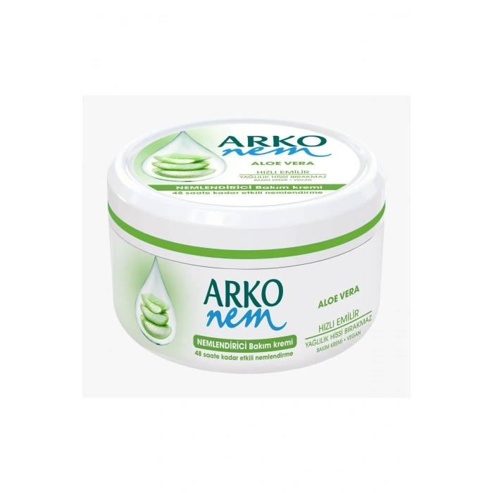 Arko Nem Aloe Vera Nemlendirici Bakım Kremi 300 ml / 4 Adet