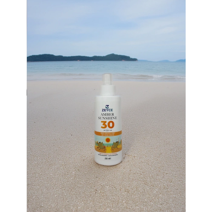 Zeyce Amber Sunshine 30 SPF Güneş Koruyucu Sprey