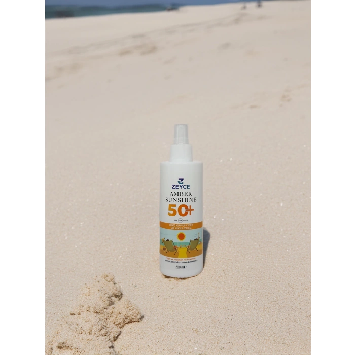 Zeyce Amber Sunshine 50+ SPF Güneş Koruyucu Sprey
