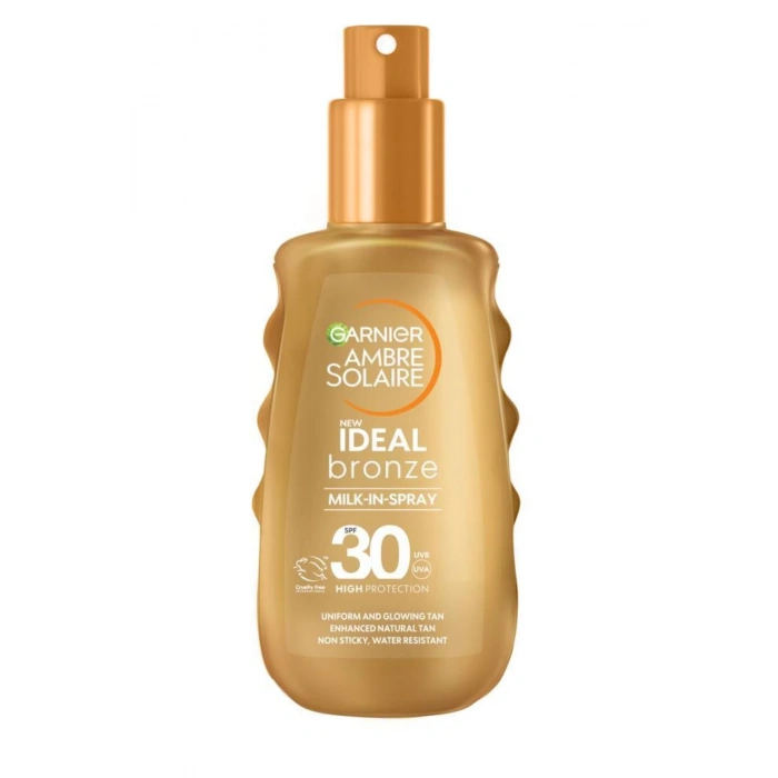 Garnier Ambre Solaire İdeal Bronzluk Güneş Koruyucu Sprey SPF30 150 ml