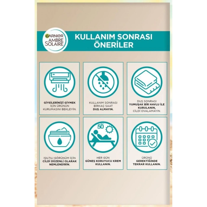 Garnier Ambre Solaire Natural Bronzer Güneşsiz Bronzlaştırıcı Sprey 150 ml