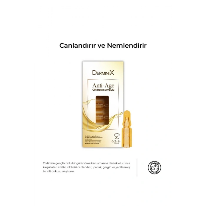 Derminix Anti-Age Cilt Bakım Ampulü