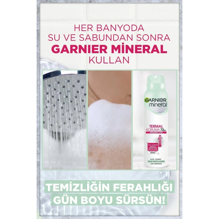 Garnier Anti- Perspirant Kadın Deodorant - Termal Koruma 150 ml