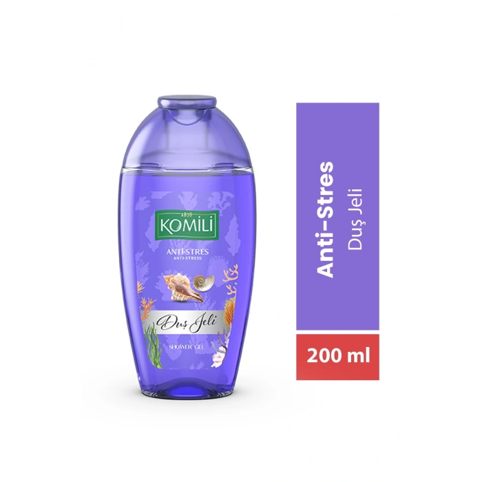 Komili Anti-stres Vegan Seyahat Boy Duş Jeli - Egzotik Koku - 200 ml