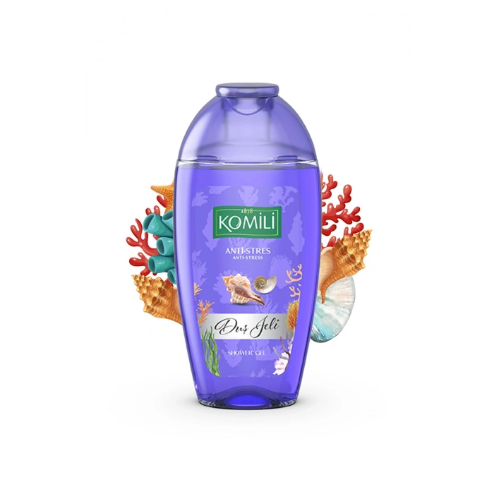 Komili Anti-stres Vegan Seyahat Boy Duş Jeli - Egzotik Koku - 200 ml