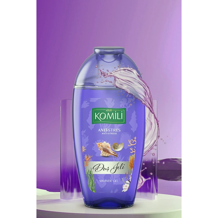Komili Anti-stres Vegan Seyahat Boy Duş Jeli - Egzotik Koku - 200 ml