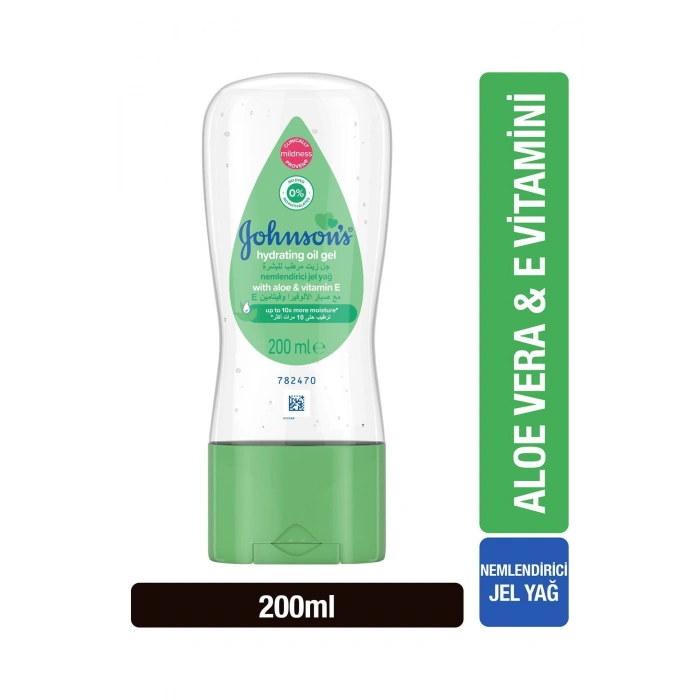 Johnsons Baby Aloe Vera 200 ml Jel Yağ