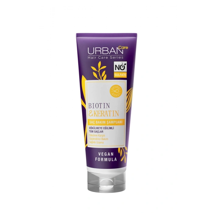 Urban Care Biotin & Keratin Saç Bakım Şampuanı - Sülfatsız - 250 ml