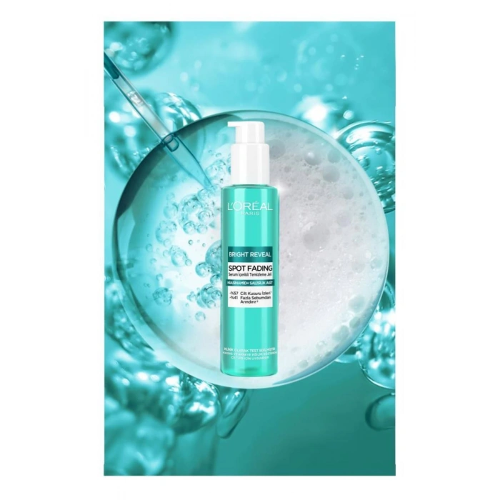 Loreal Paris Bright Reveal Cilt Kusuru İzi Karşıtı, Serum İçerikli Temizleme Jeli Niasinamid + Salisilik Asit 150 ml