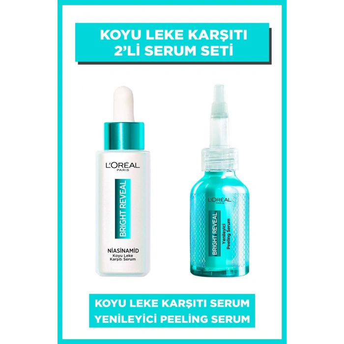 Loreal Paris Bright Reveal Koyu Leke Karşıtı Serum Seti
